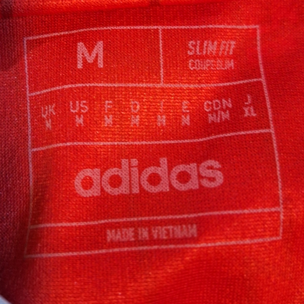 Adidas Arsenal Red and White Football Shirt With Emirates Fly Better Logo. NWT - Picture 7 of 13